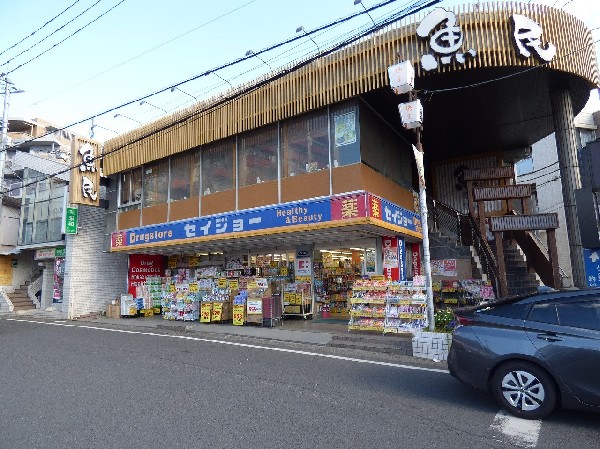 くすりセイジョー柿生駅前店(横浜に本社を置き、首都圏だけで160店舗以上の店舗を持ち全国に展開しているココカラファイングループのドラッグストアです。)