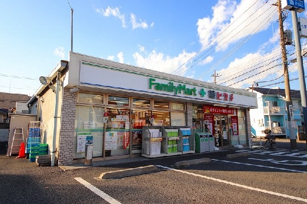 ファミリーマート＋薬ヒグチ川崎戸手本町店(ファミチキをはじめスナックメニューも大人気です。買物だけではなく、日常生活に関係する最重要施設となりつつある。)