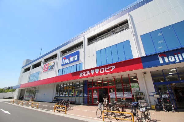 食生活ロピア川崎水沢店　(異業種コラボ店舗ロピア・マツモトキヨシ・ノジマがオープン。ローコストをうたい文句にしたお店が、一つ館に集まりました)