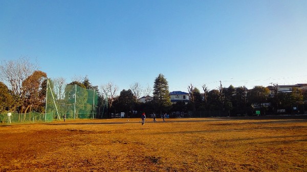 南生田公園(近隣には、公園もあり、青空の下で駆け回ったり、遊具で遊んだり、思い思いの遊びができます。子供たちの元気で楽しそうな声が響き渡ります。)