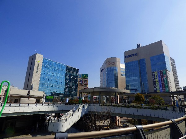 ノクティ1・2(丸井やノクティなど、多くの店舗が入る商業施設。)