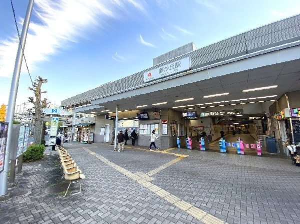 藤が丘駅(駅前の通りにはイチョウ並木が、もえぎ野、柿の木台周辺にはケヤキ並木が設けられている。渋谷までは約30分でアクセス可能です。)