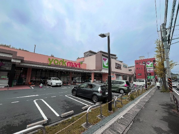 ヨークマート川崎野川店　(幹線道路沿いにあり、自転車や車で立ち寄りやすい駐車場完備のスーパーです。休日の買い出しや、お出かけ前やお帰りの立ち寄りにも便利です。)
