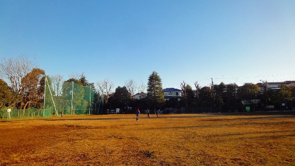 南生田公園(近隣には、公園もあり、青空の下で駆け回ったり、遊具で遊んだり、思い思いの遊びができます。子供たちの元気で楽しそうな声が響き渡ります。)
