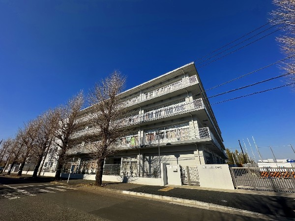 勝田小学校(お子様が一日の中でも長い時間を過ごす小学校。のびのびと過ごし、広い校庭で元気に駆け回ったり、どんどん成長していくお子様の姿が目に浮かびます。)