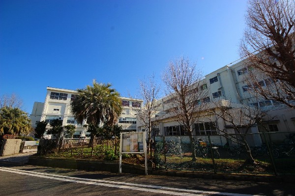 高田東小学校(お子様が一日の中でも長い時間を過ごす小学校。のびのびと過ごし、広い校庭で元気に駆け回ったり、どんどん成長していくお子様の姿が目に浮かびます。)